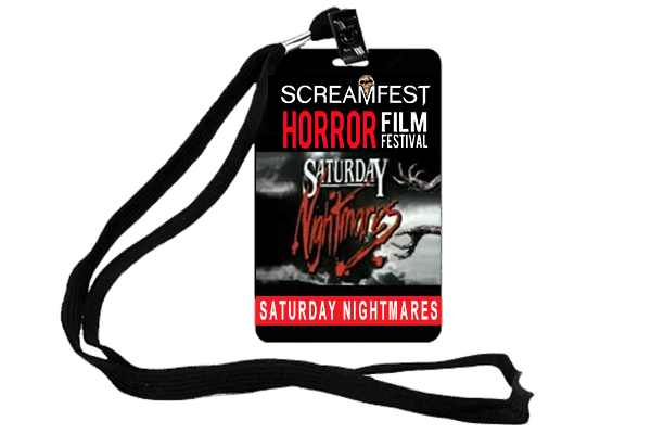 Saturday Nightmares Badge