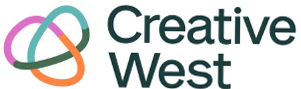 Creative West! logo