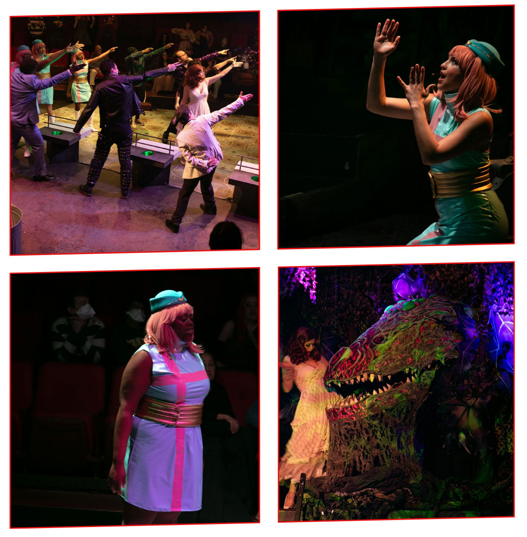 Little House of Horrors Musical photo collage