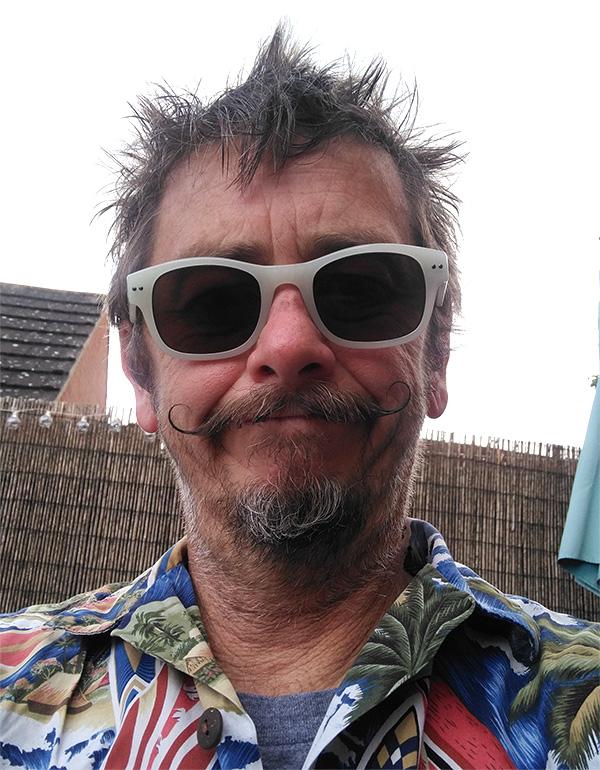 Kieran Reed (in shades)