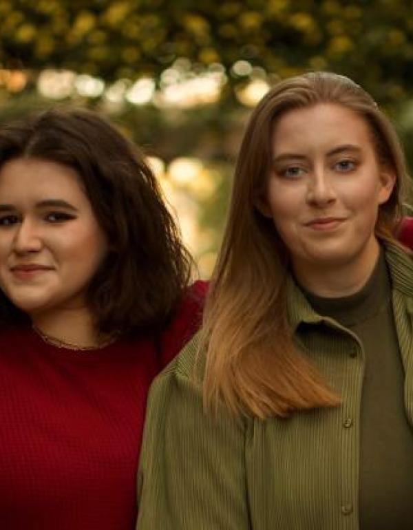 Laura Malatos (right) & Helen Sun (left)