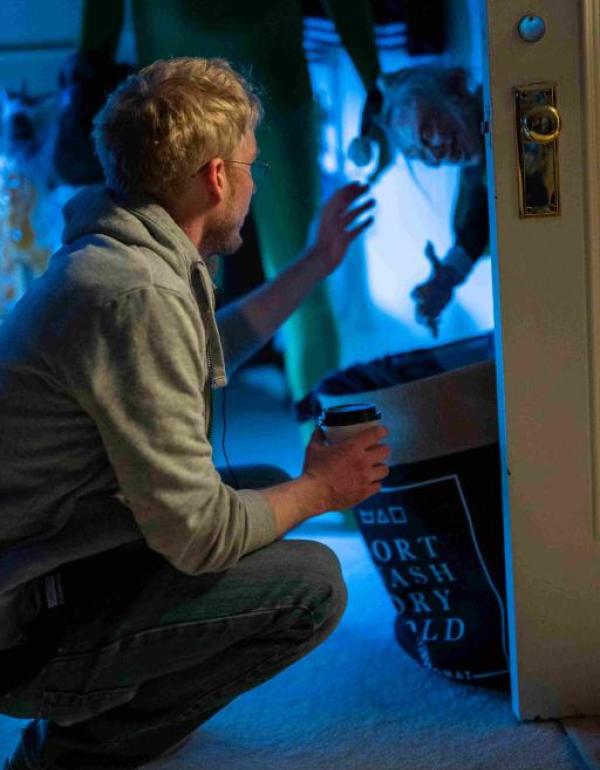 Director, Ryan Port, meets his alter ego...