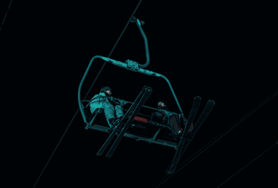 Stuck on a chairlift