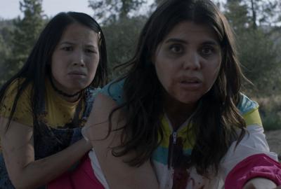 Shaky Shivers women look on