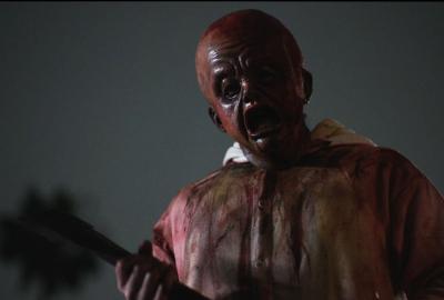 Big Baby holds an axe.