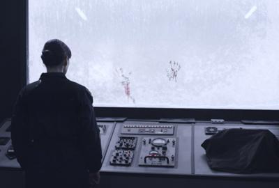 The Storm (2013) woman at controls of ship